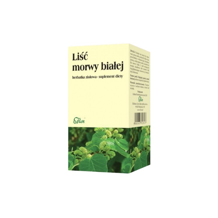 Flos Liść morwy białej Herbatka ziołowa 20 x 2 g