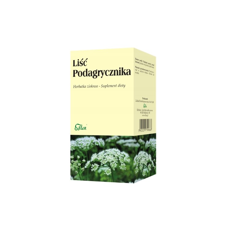 Flos Liść podagrycznika Herbatka ziołowa 25 x 1 g