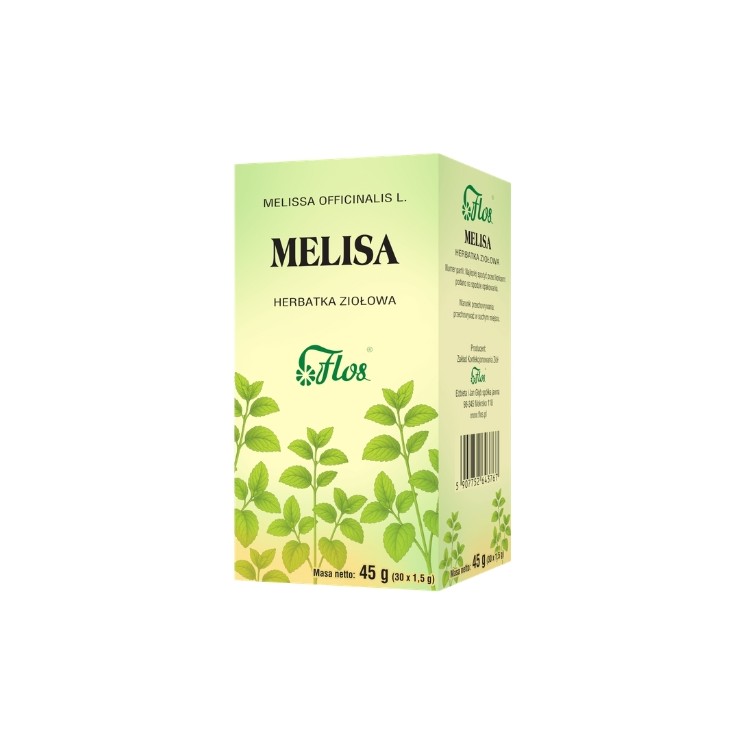 Flos Liść melisy Herbatka ziołowa 30 x 1,5 g