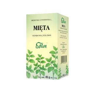 Flos Mięta Herbatka ziołowa 30 x 1,5 g