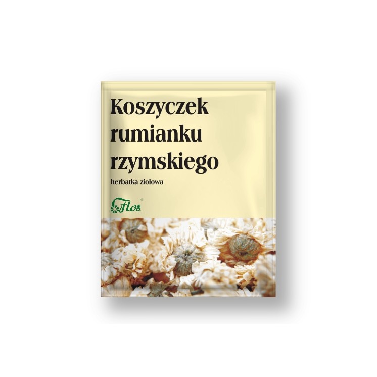 Flos Koszyczek rumianku rzymskiego Herbatka ziołowa 25 g